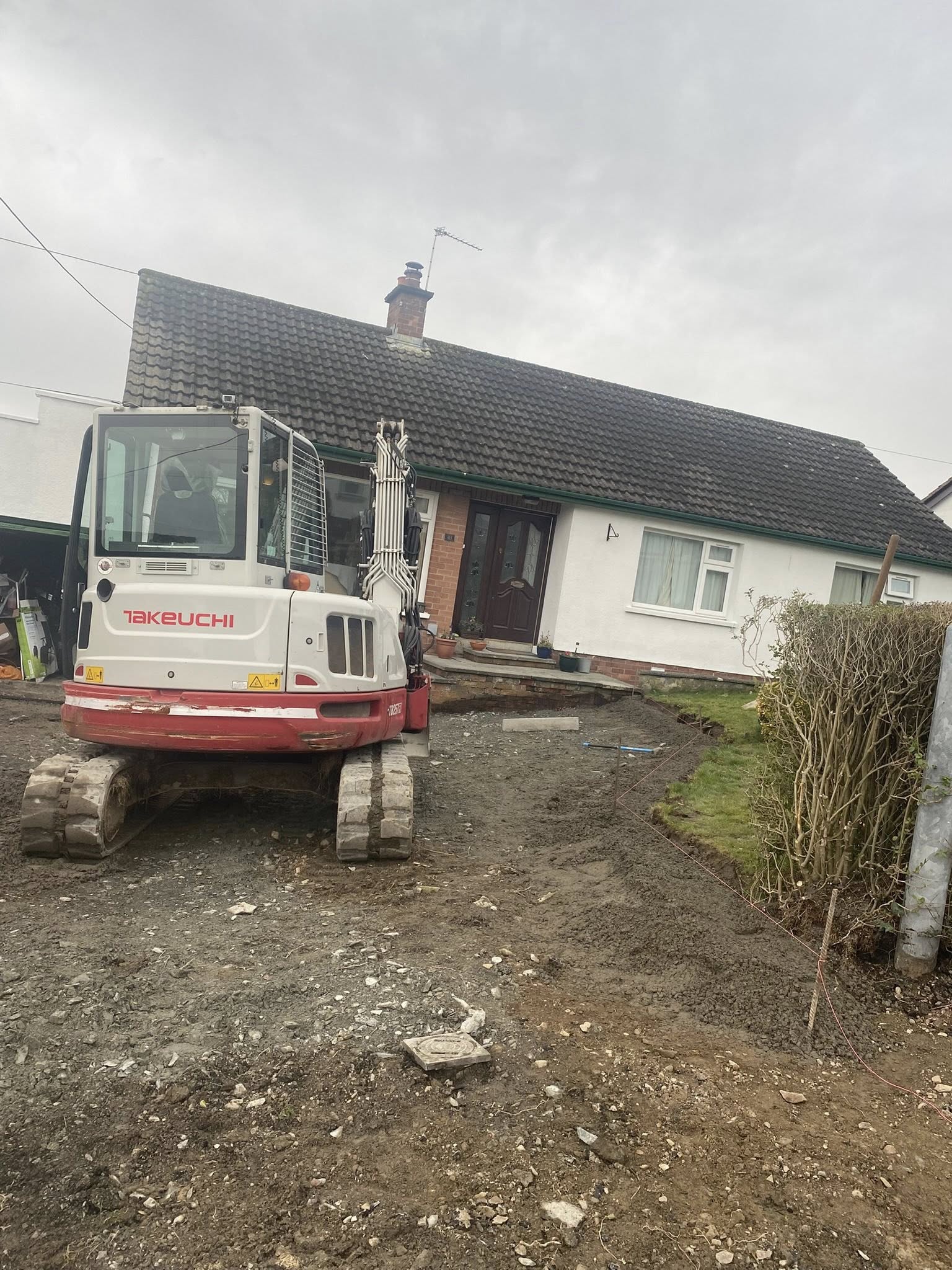 Completed tarmac surfacing project by CMC Surfacing in County Down